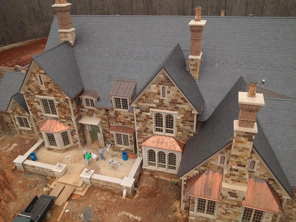 Craftsman Roofing Gutter Guard Installation project in Easton